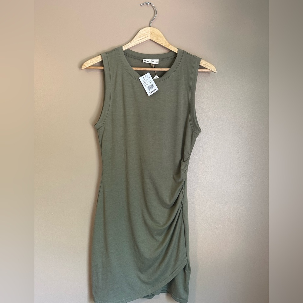 Green New In green dress